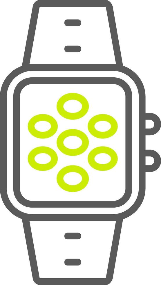 Apps Line Two Color Icon vector