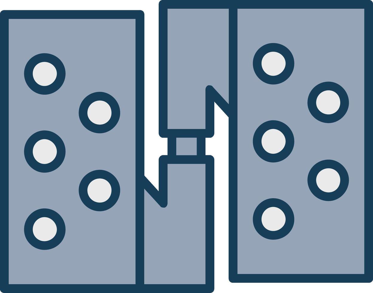Hinge Line Filled Grey Icon vector