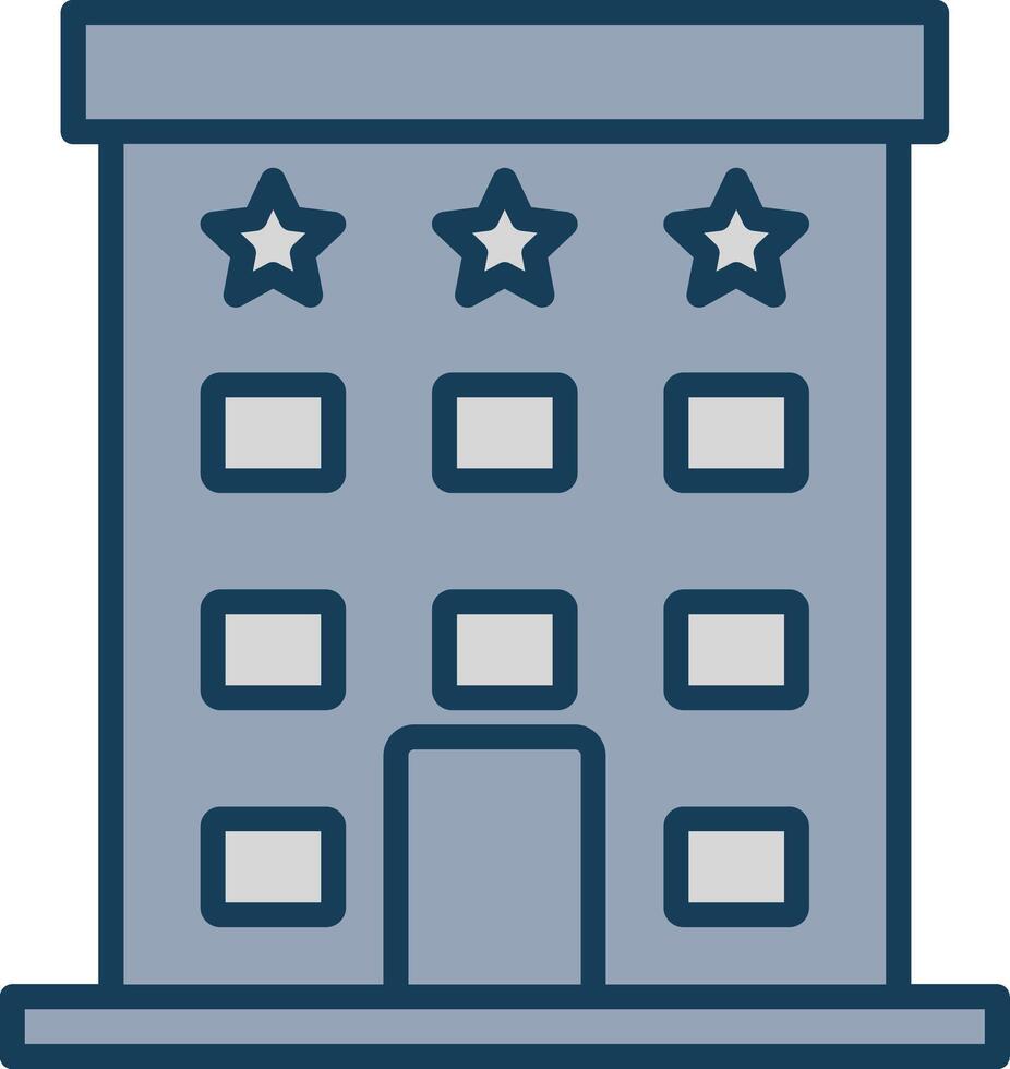 Autograph Collection Line Filled Grey Icon vector