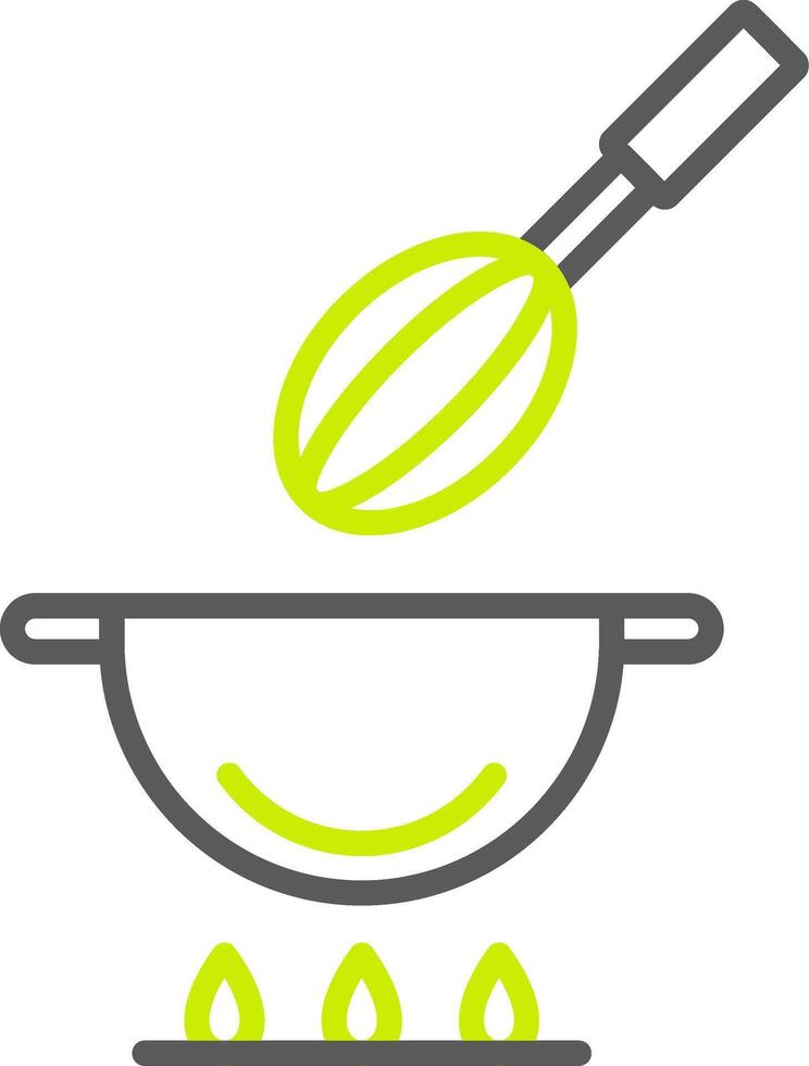 Cooking Line Two Color Icon vector