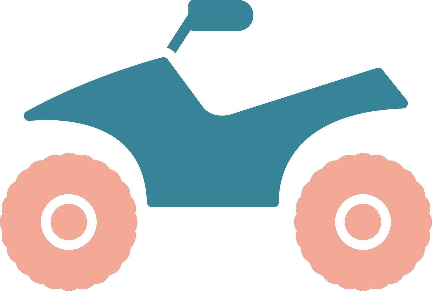 Quad Glyph Two Color Icon vector