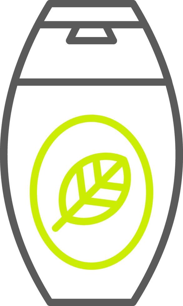 Shampoo Line Two Color Icon vector