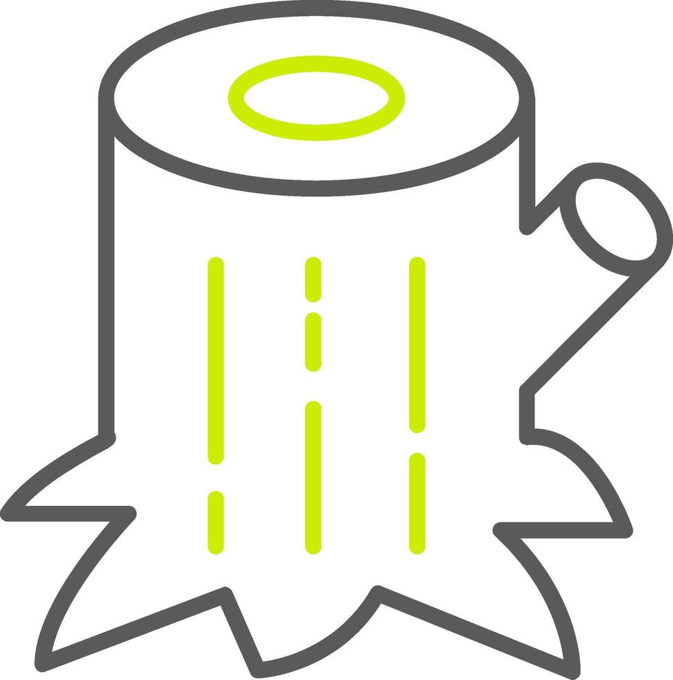 Trunk Line Two Color Icon vector