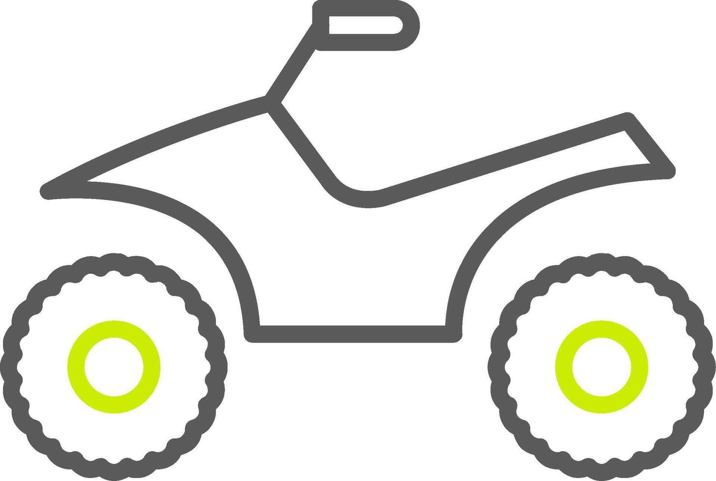 Quad Line Two Color Icon vector