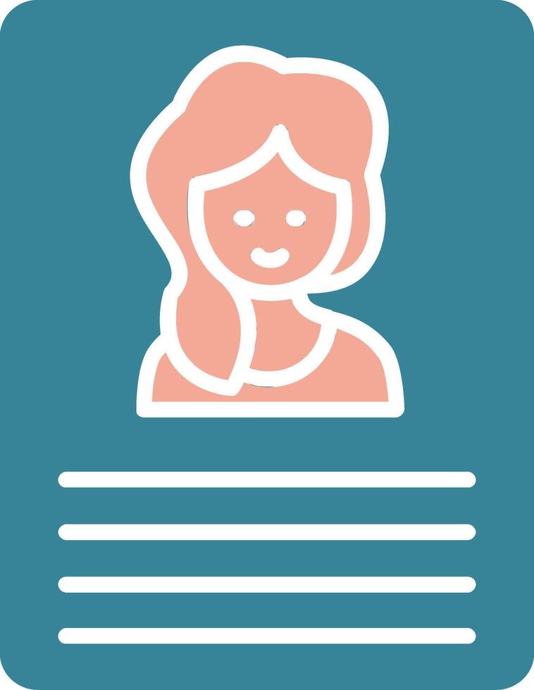 Home Security Glyph Two Color Icon vector