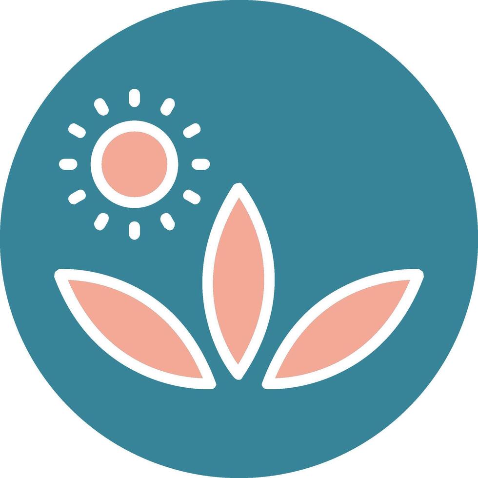 Local Farm Glyph Two Color Icon vector