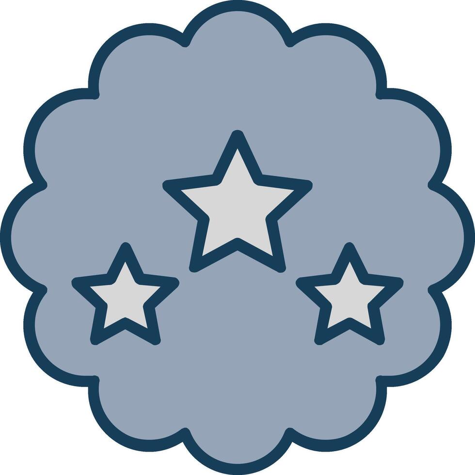 Best Choice Line Filled Grey Icon vector