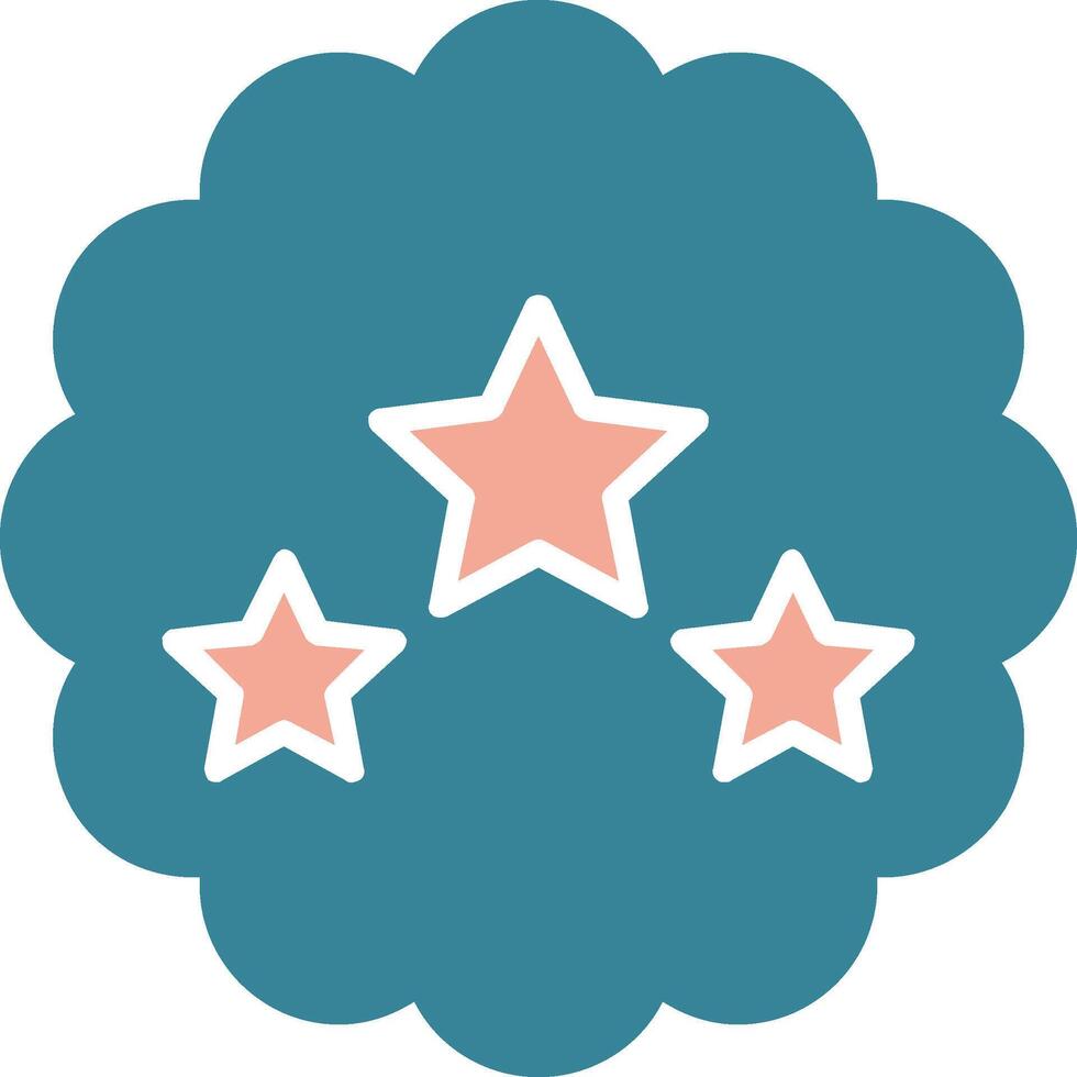Best Choice Glyph Two Color Icon vector