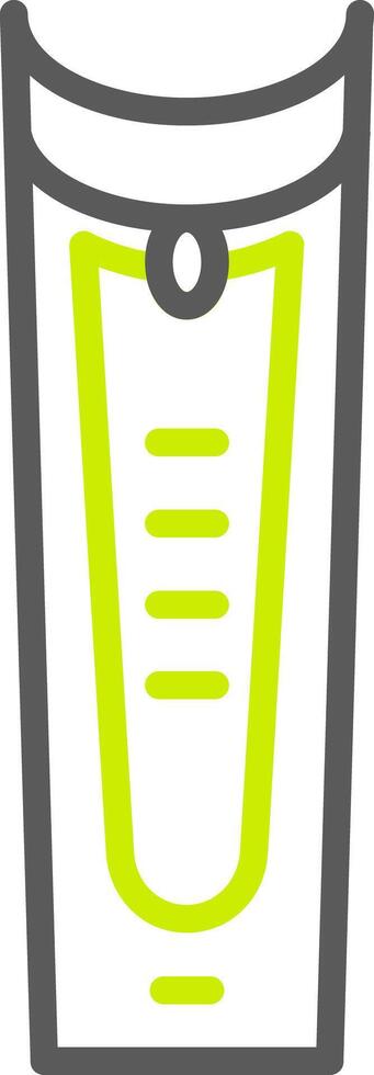 Nail Clipper Line Two Color Icon vector
