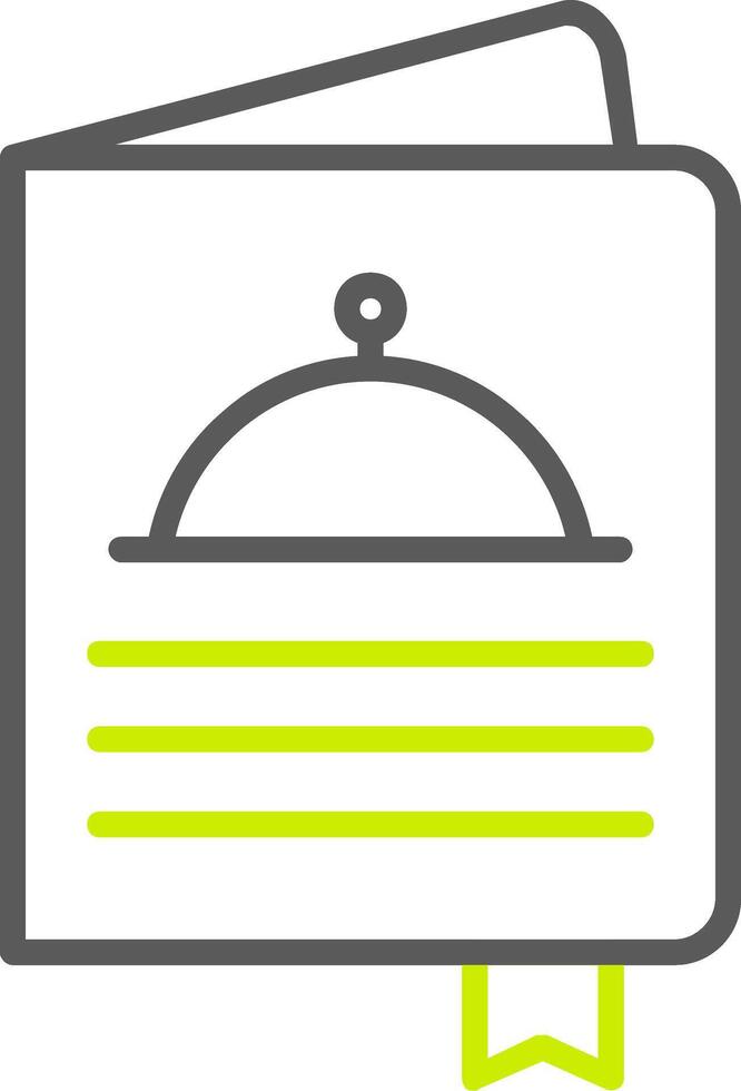 Menu Line Two Color Icon vector