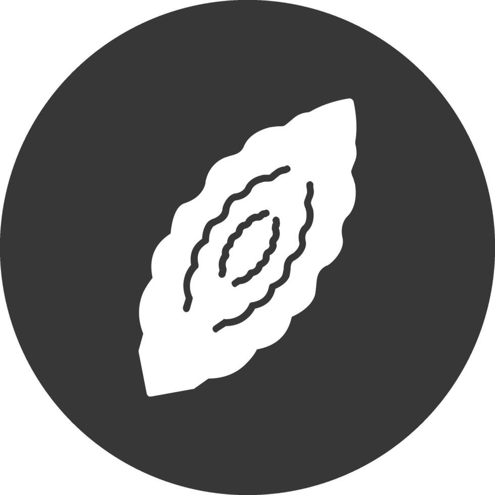 Bitter Glyph Inverted Icon vector