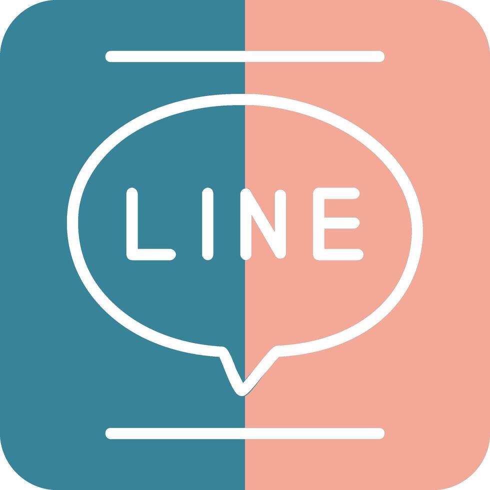 APP Glyph Two Color Icon vector