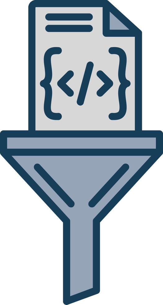 Tools And Utensils Line Filled Grey Icon vector