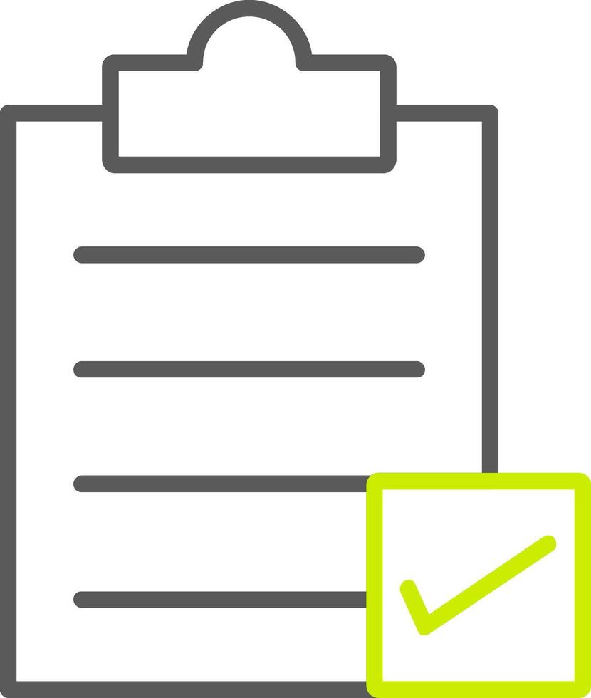 Directory Submission Line Two Color Icon vector
