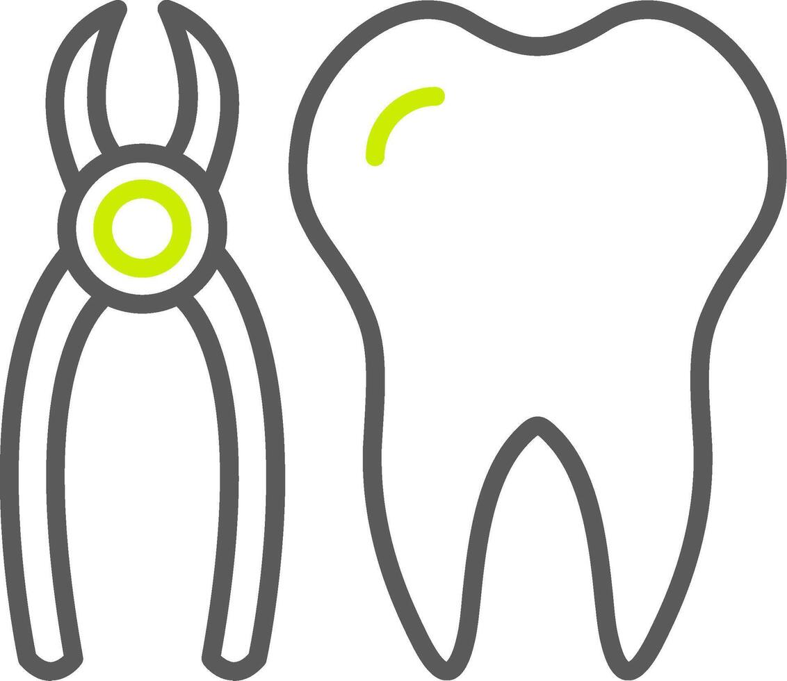 Nippers Line Two Color Icon vector