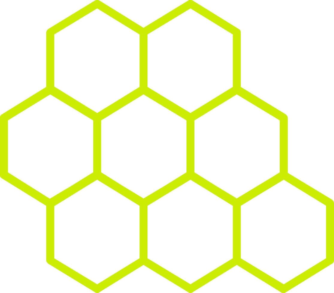 Bee Hive Line Two Color Icon vector