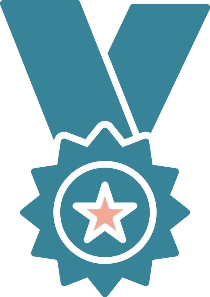 Madel Glyph Two Color Icon vector