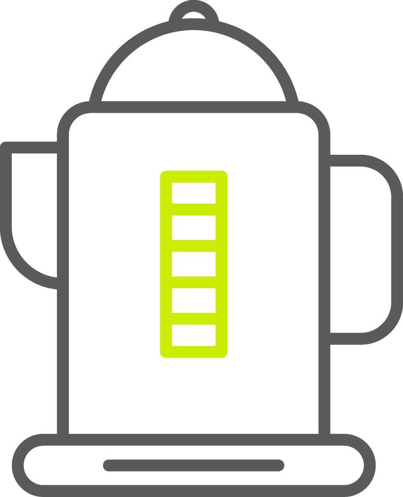 Electric Kettles Line Two Color Icon vector