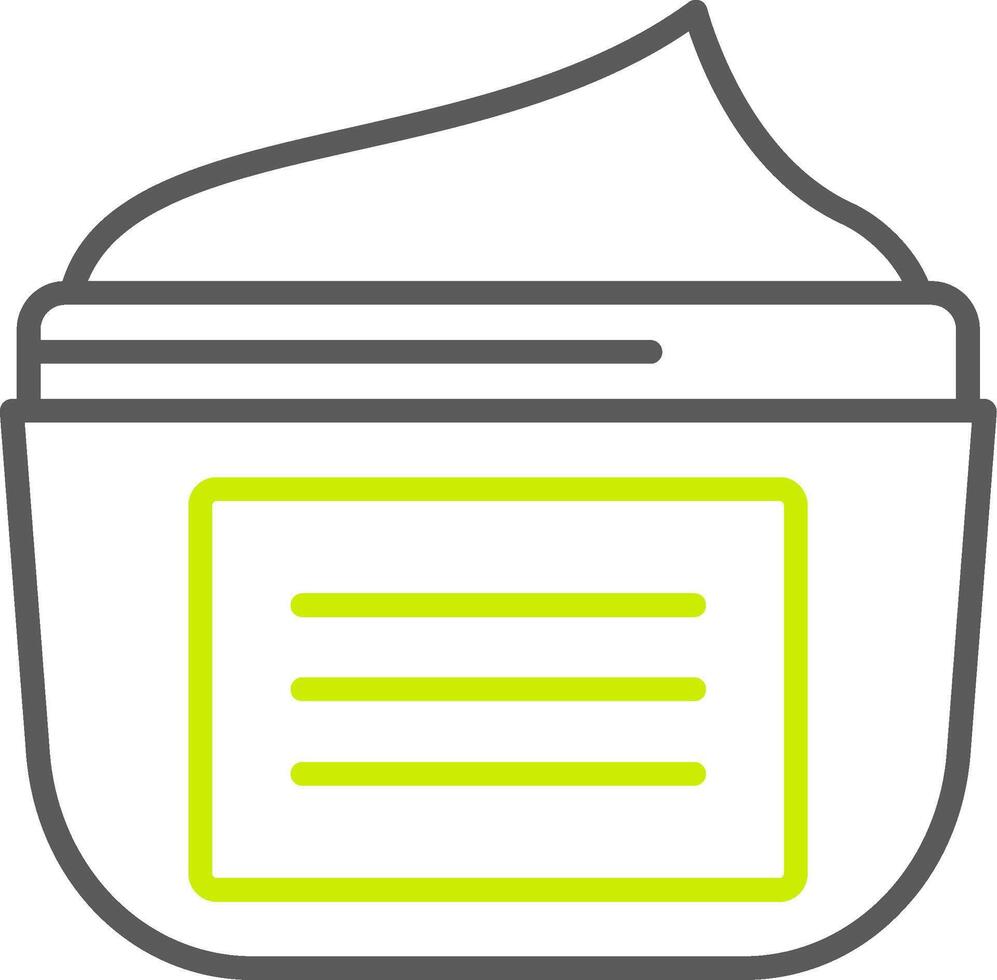 Moisturizer Line Two Color Icon vector