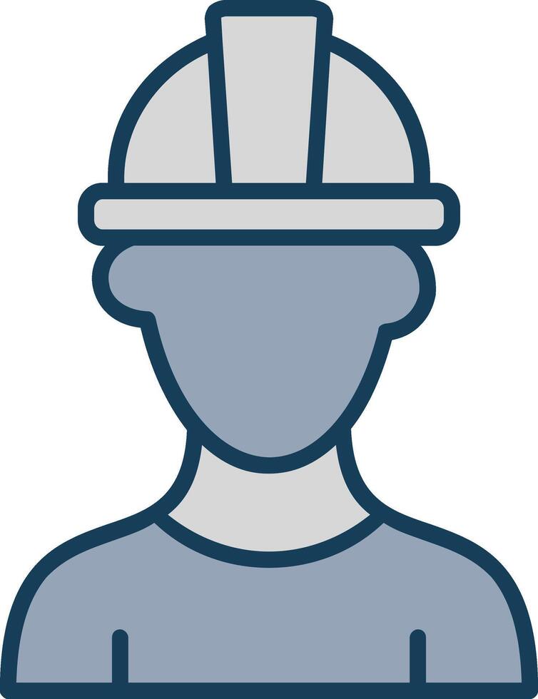PipeLine Filled Grey Line Filled Grey Icon vector