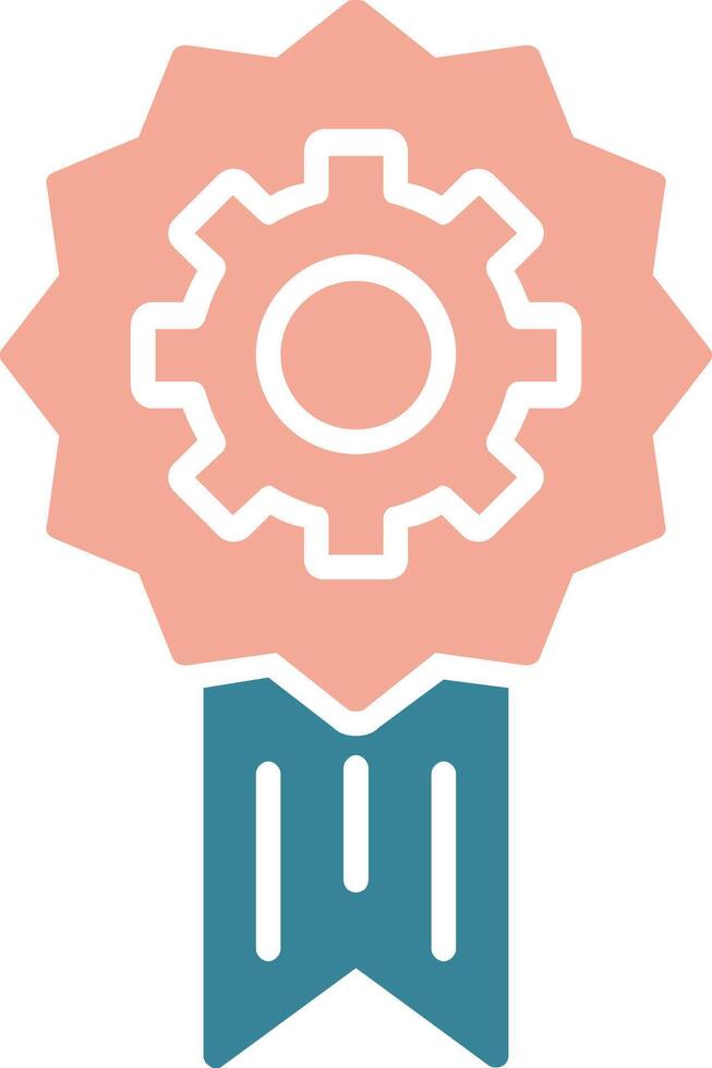 Computer control Glyph Two Color Icon vector