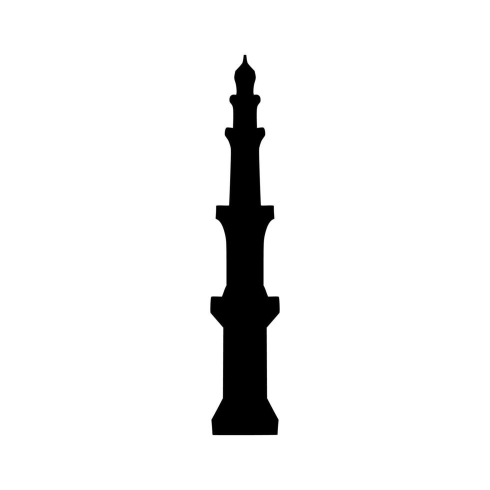 illustration of a mosque tower 43487760 Vector Art at Vecteezy