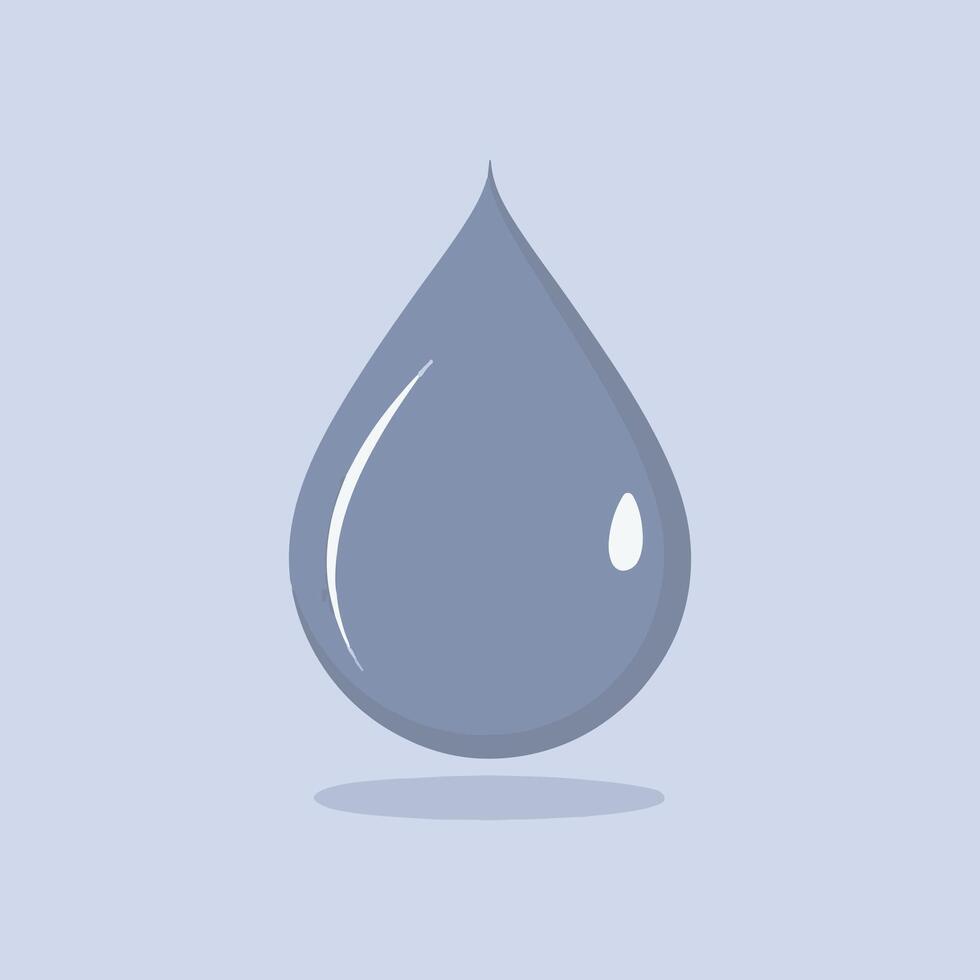 water drop icon illustration vector