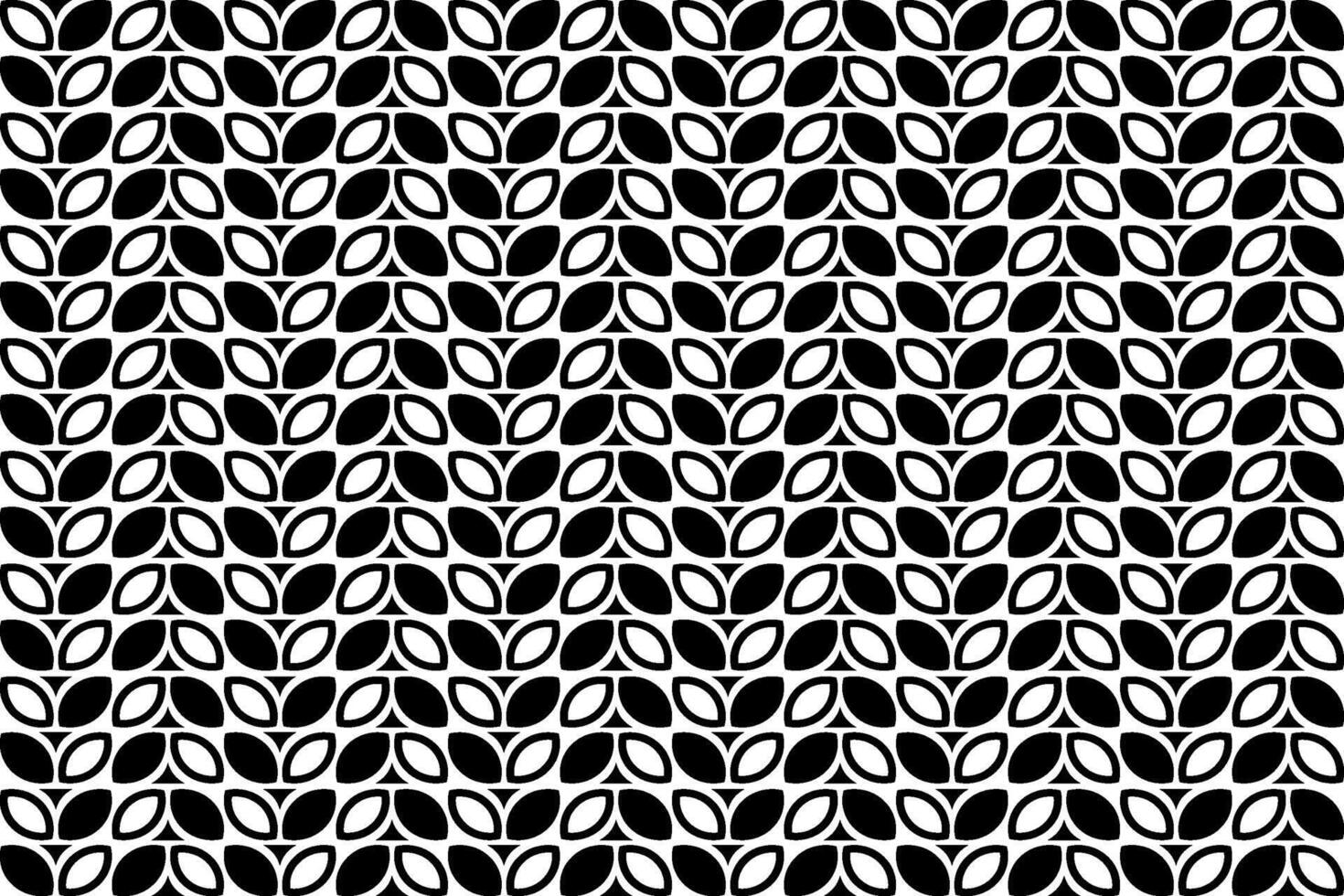 Abstract seamless repeating pattern. Black and white seamless geometric textile pattern. Abstract mosaic tile wallpaper decor. vector