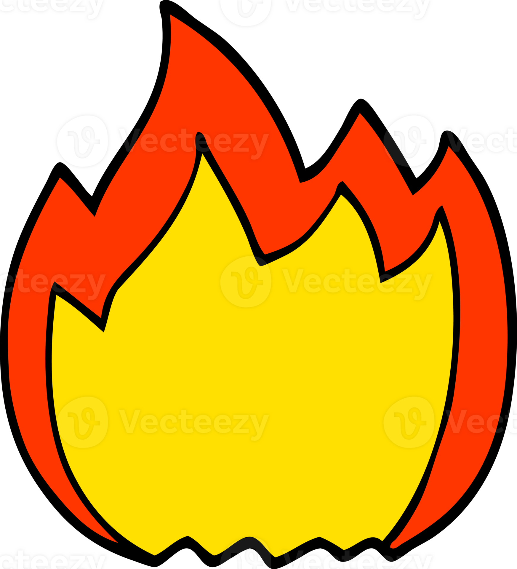 cartoon doodle open flame 43488089 PNG