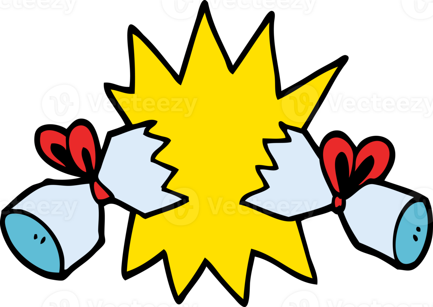 cartoon doodle cracker png