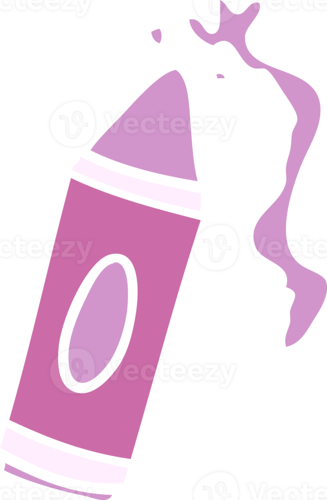 hand drawn cartoon doodle of a pink crayon png
