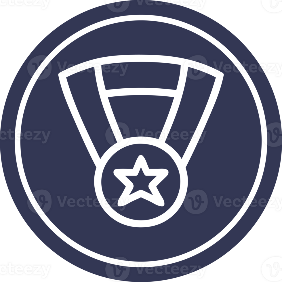 medal award circular icon symbol png