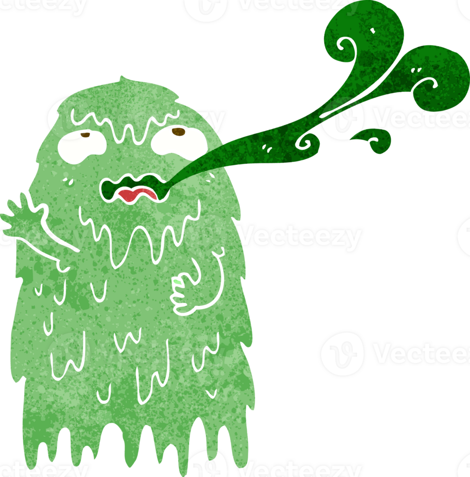 gross cartoon ghost png