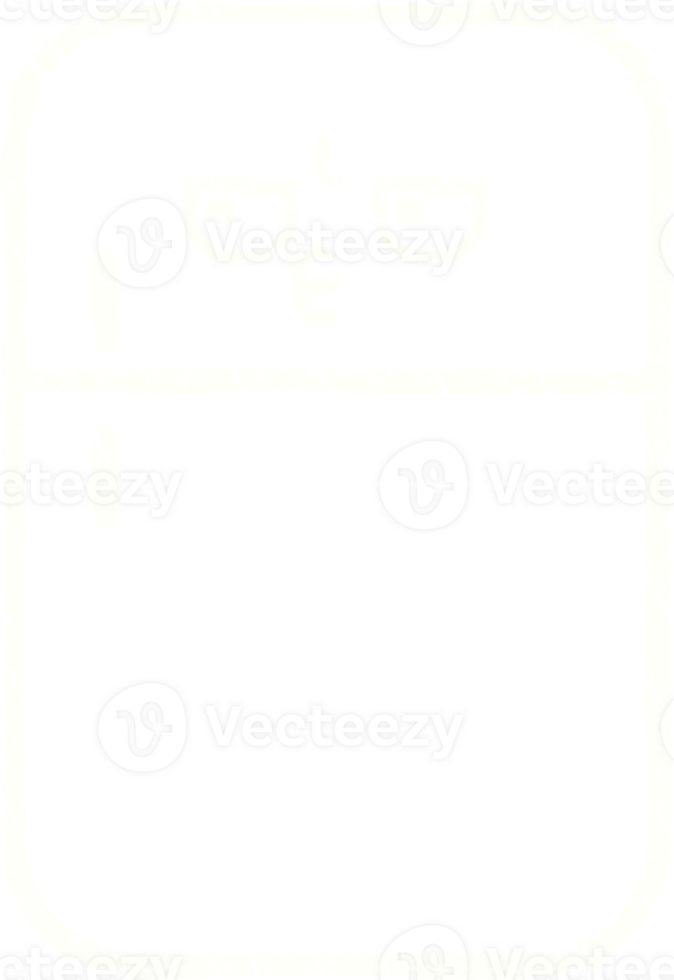 Refrigerator Chalk Drawing png
