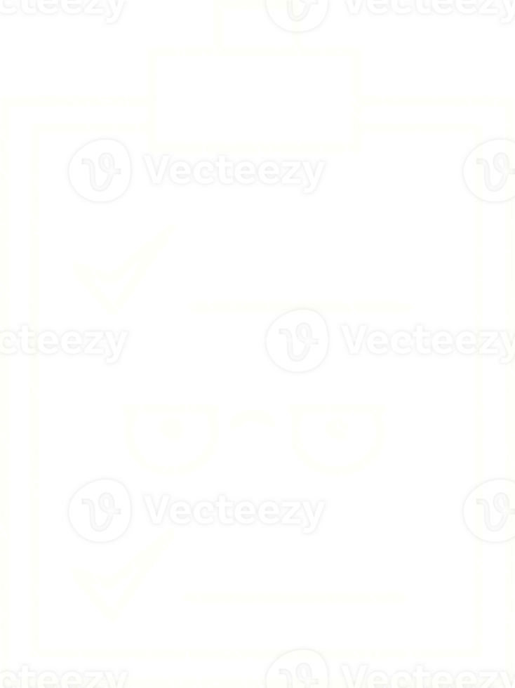 Office Checklist Chalk Drawing png