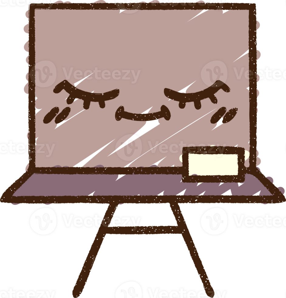 Schultafel Kreidezeichnung png