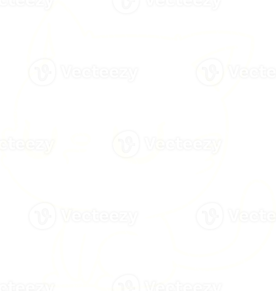 Cat Chalk Drawing png