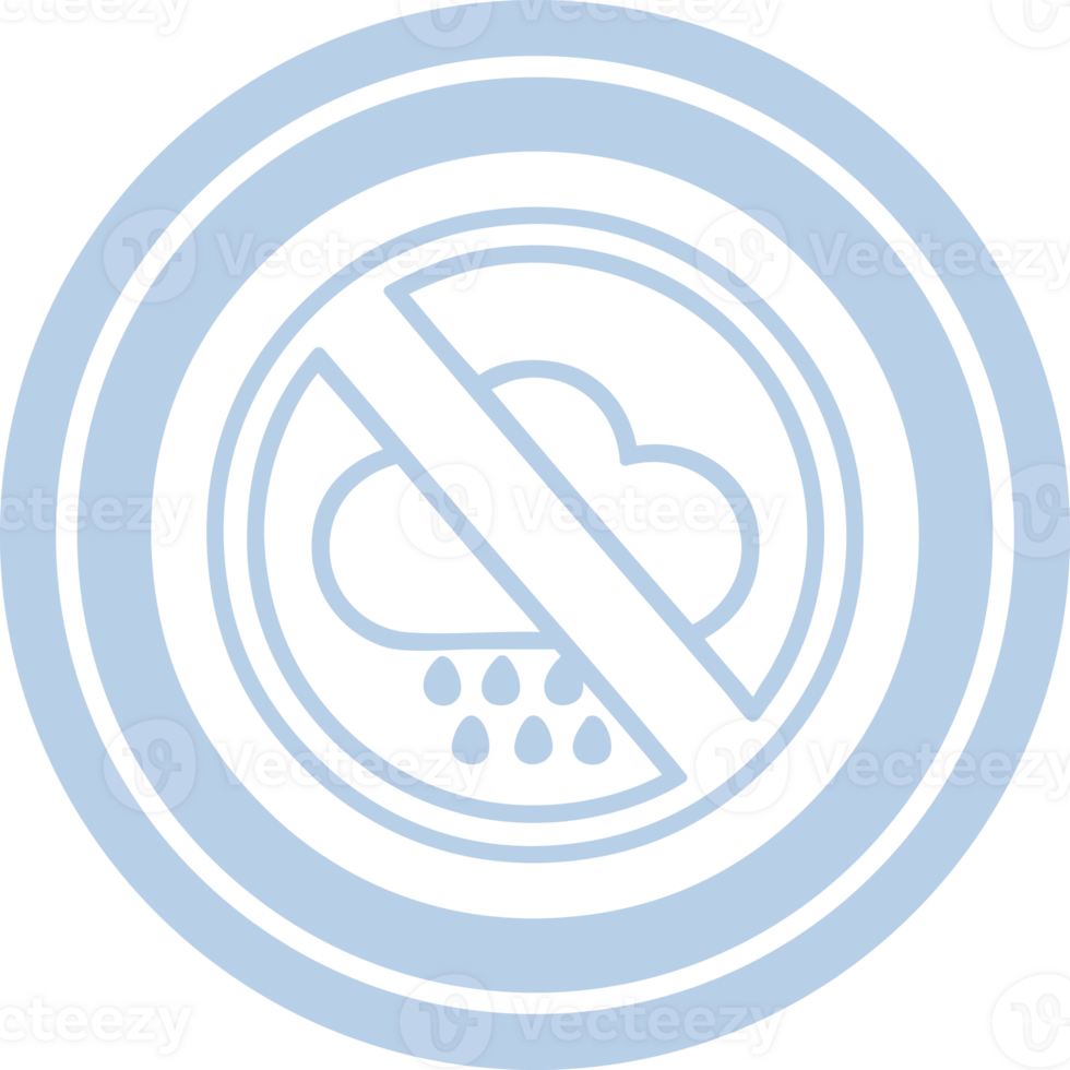 nessuna icona circolare di maltempo png