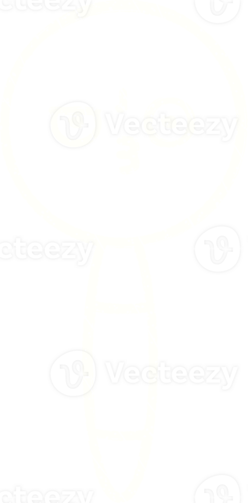 Magnifying Glass Chalk Drawing png