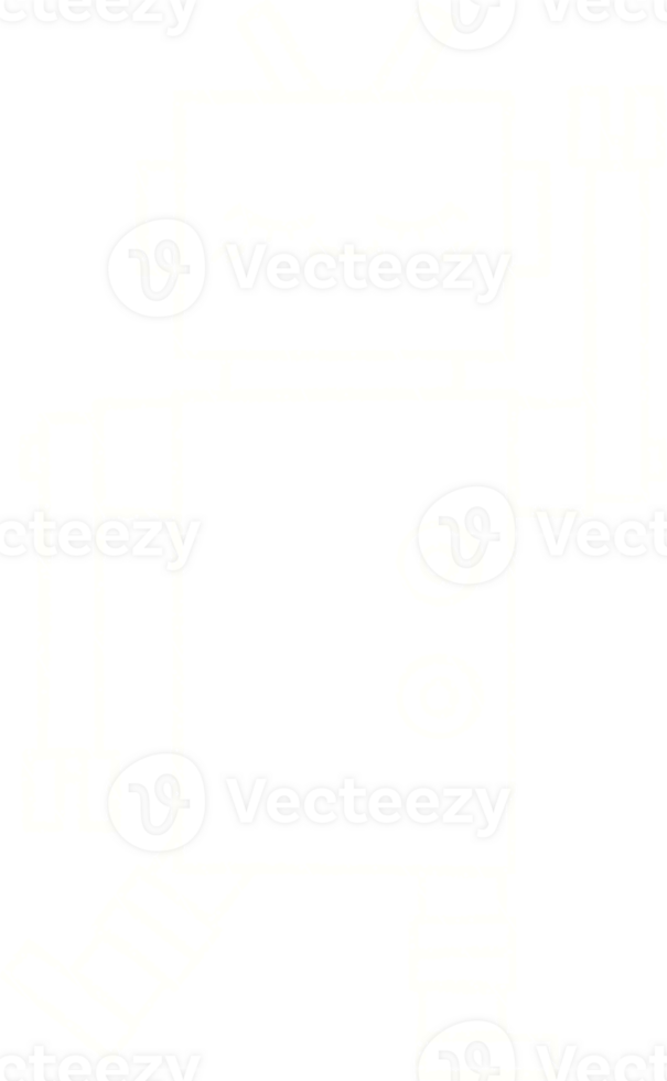 Robot Chalk Drawing png