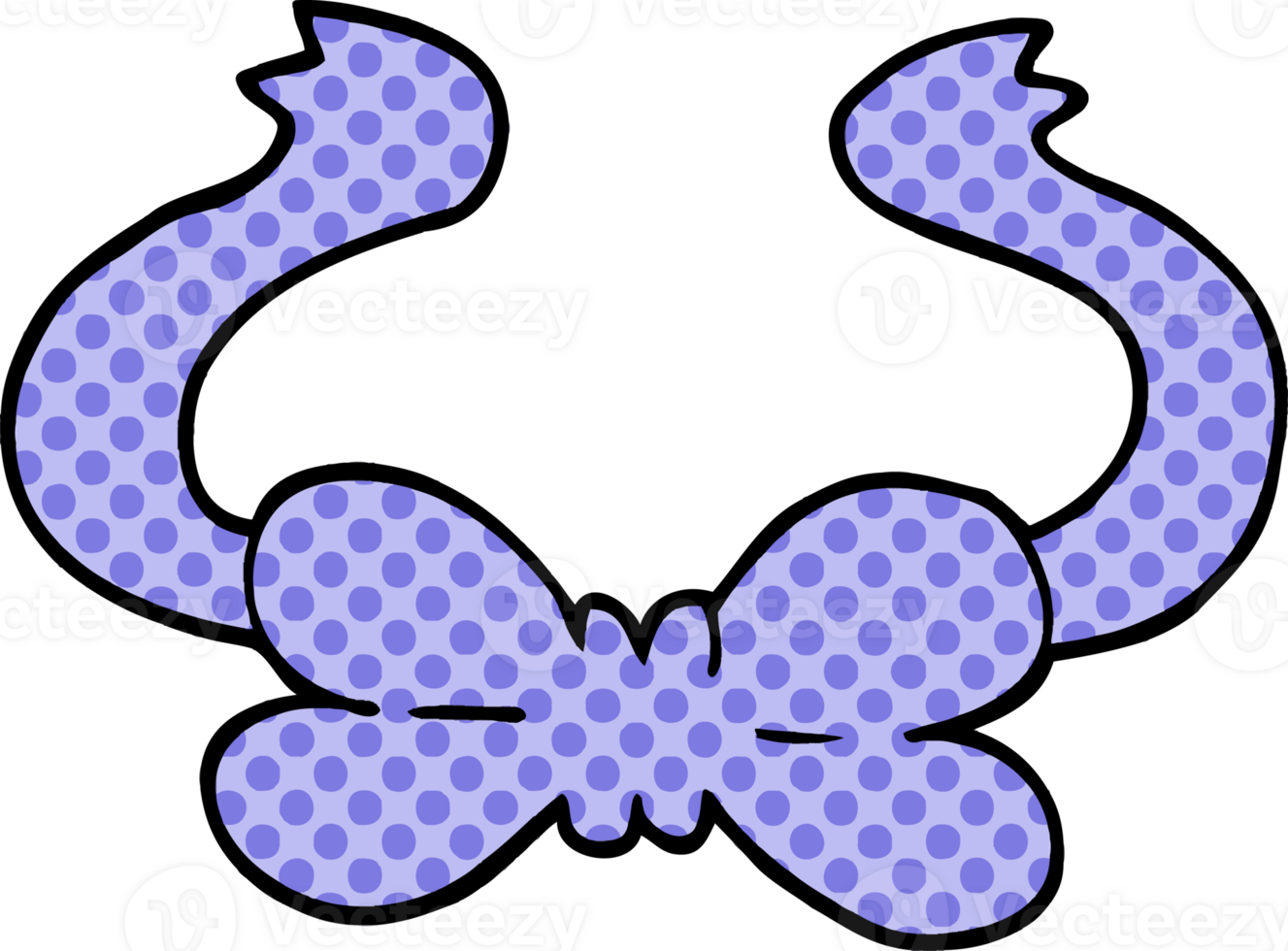 cartoon doodle bow tie png