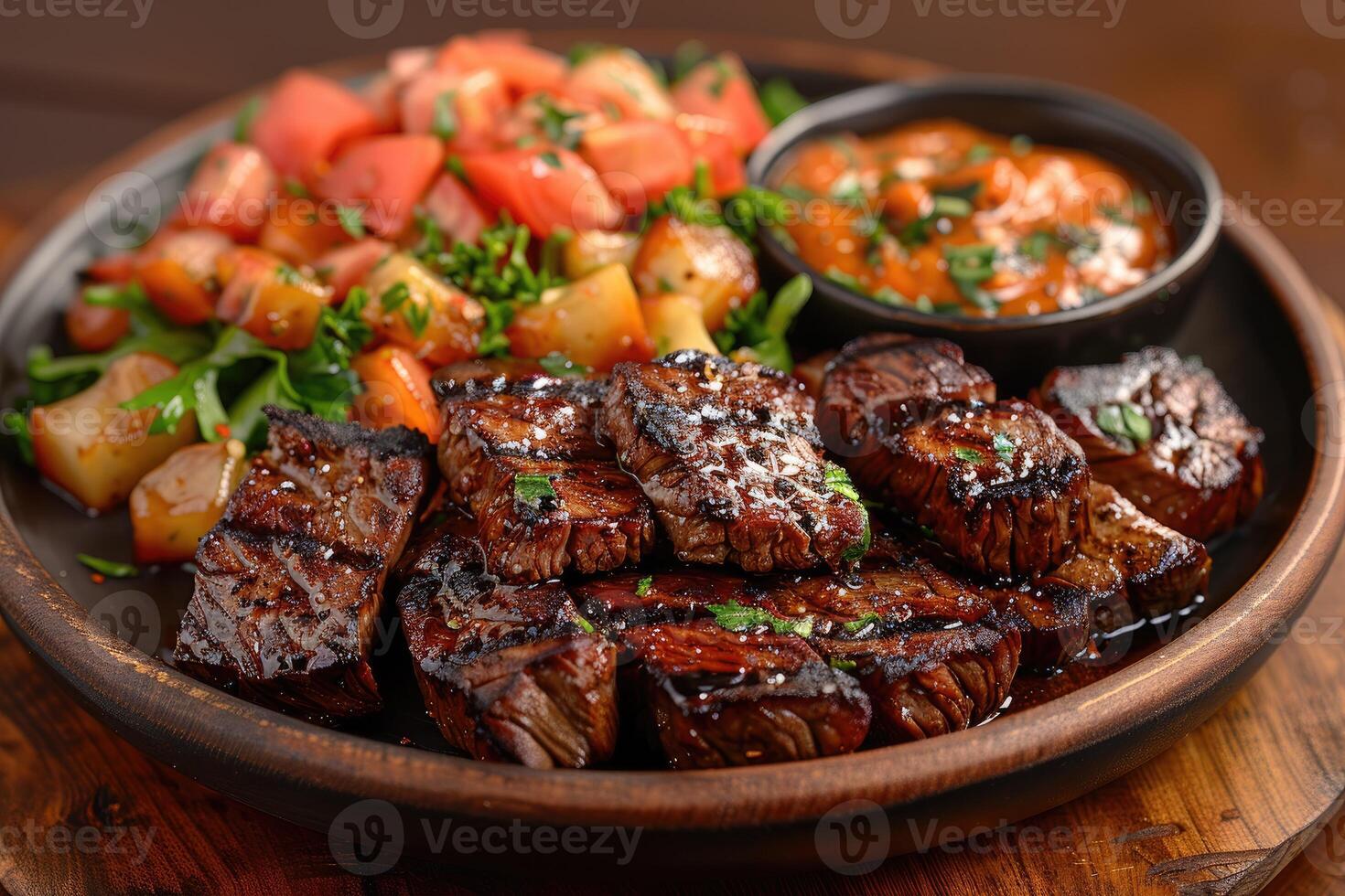 Beef Dishes of All Time in the kitchen table professional advertising food photography photo