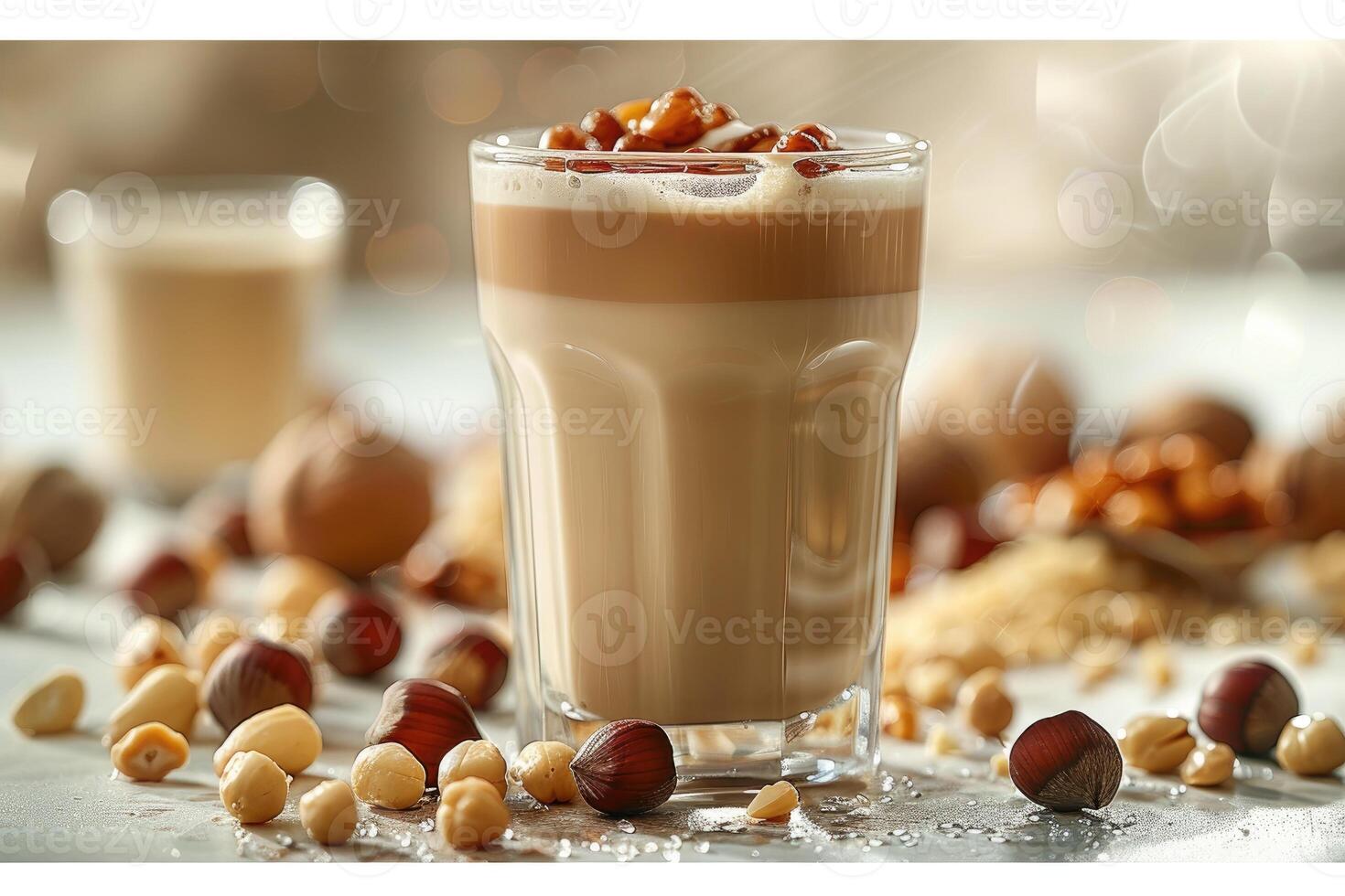 fresh glass of milk professional advertising food photography photo