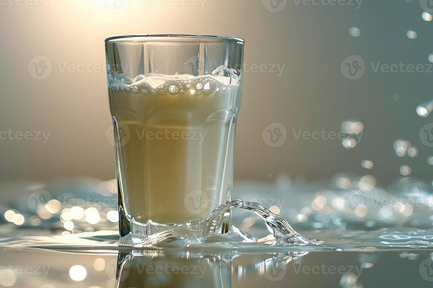 fresh glass of milk professional advertising food photography photo