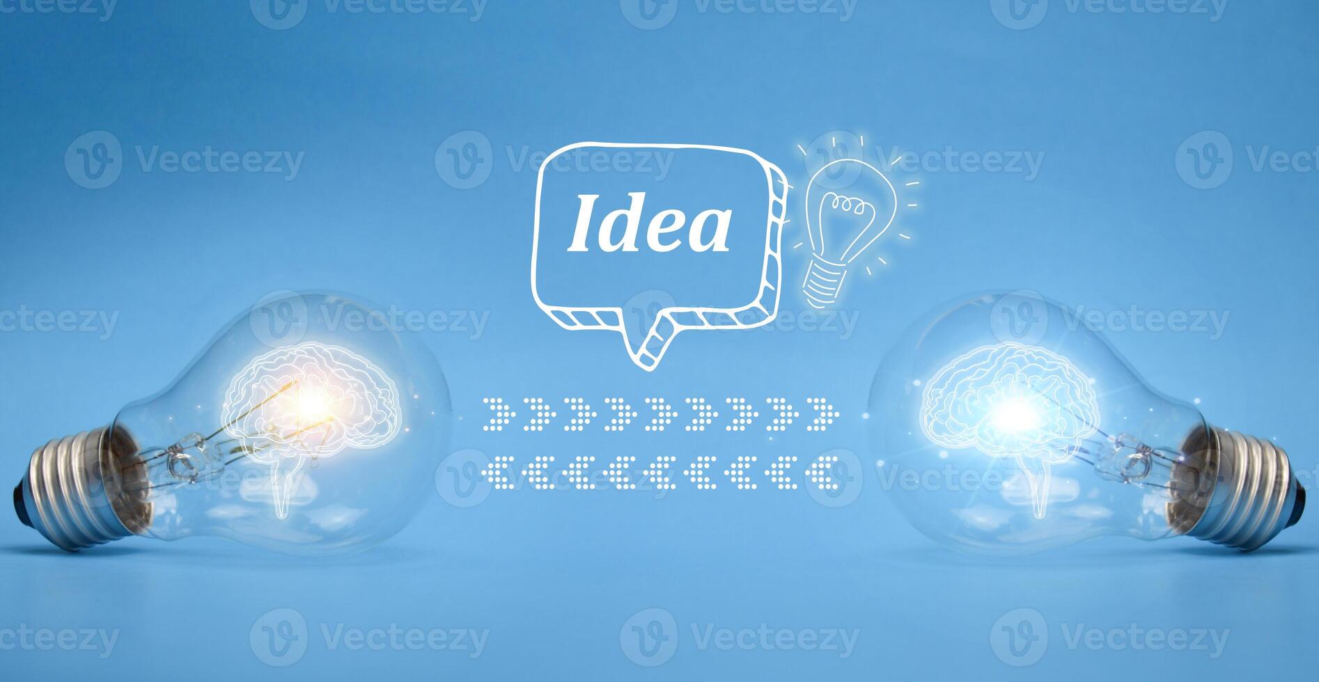 conceptos, creativo ideas desde ai, sistema uso ai, intercambiar de nuevo ideas foto