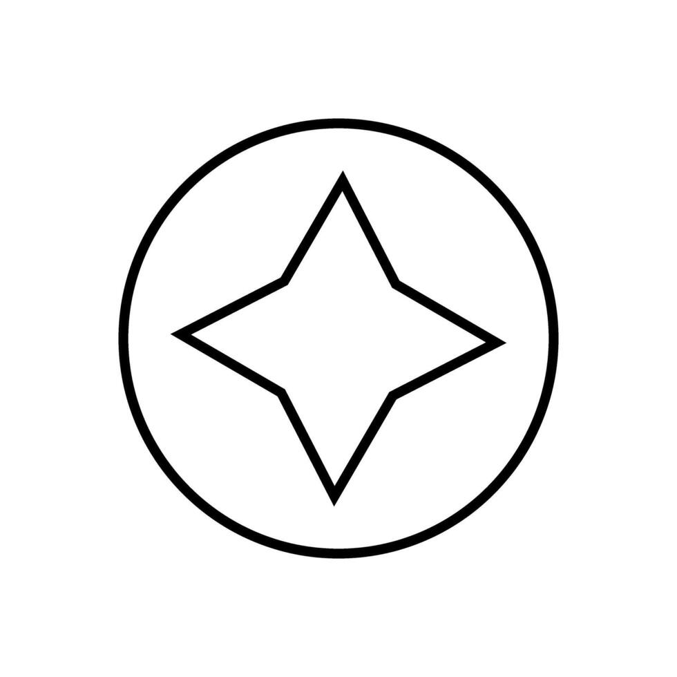 Sunburst icon . Star illustration sign. Price tag symbol. vector