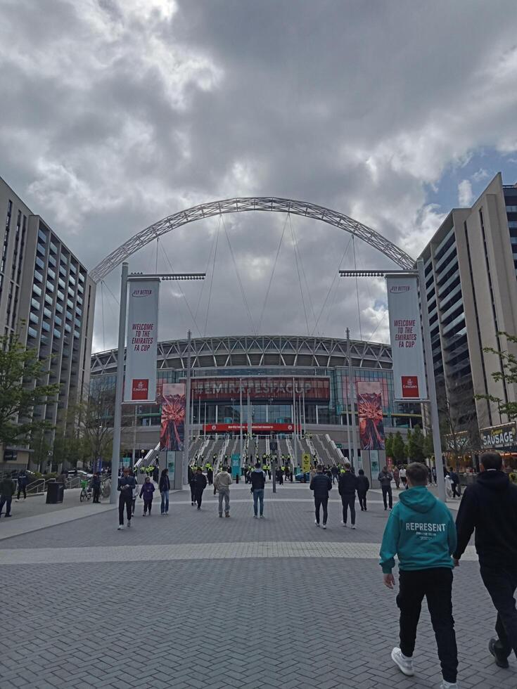 London 04 20 2024 Wembley Stadium Sports and Concerts Venue. photo