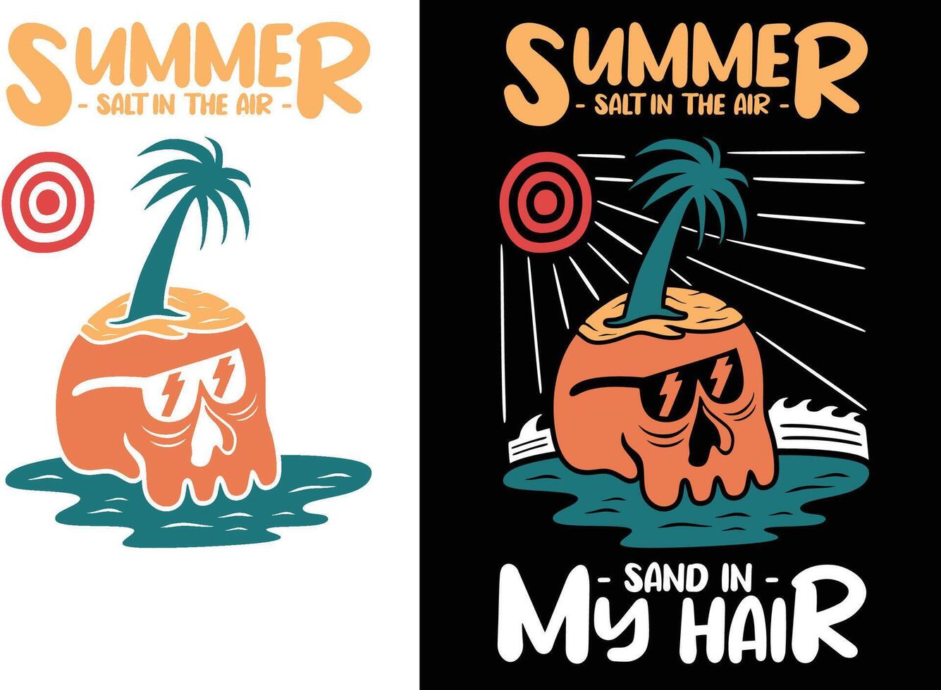 Summer T-Shirt design vector