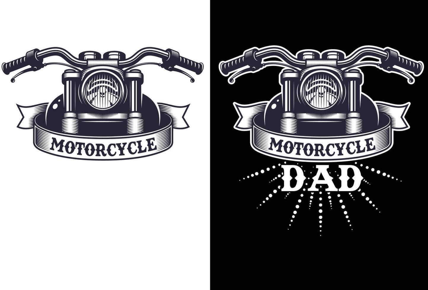 Motorbike T-Shirt Design vector