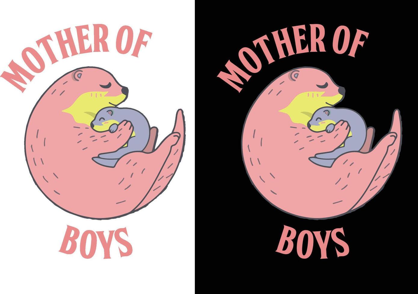 diseño de camiseta de madre vector